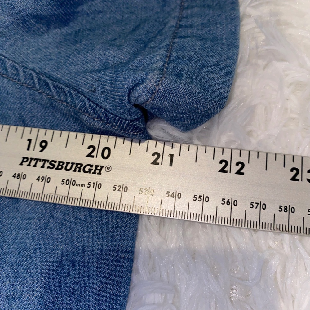 Madewell Blue Denim Dress - Picture 6 of 6